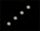 AcruSky Planetarium учитывает положение Большого Красного Пятна на Юпитере